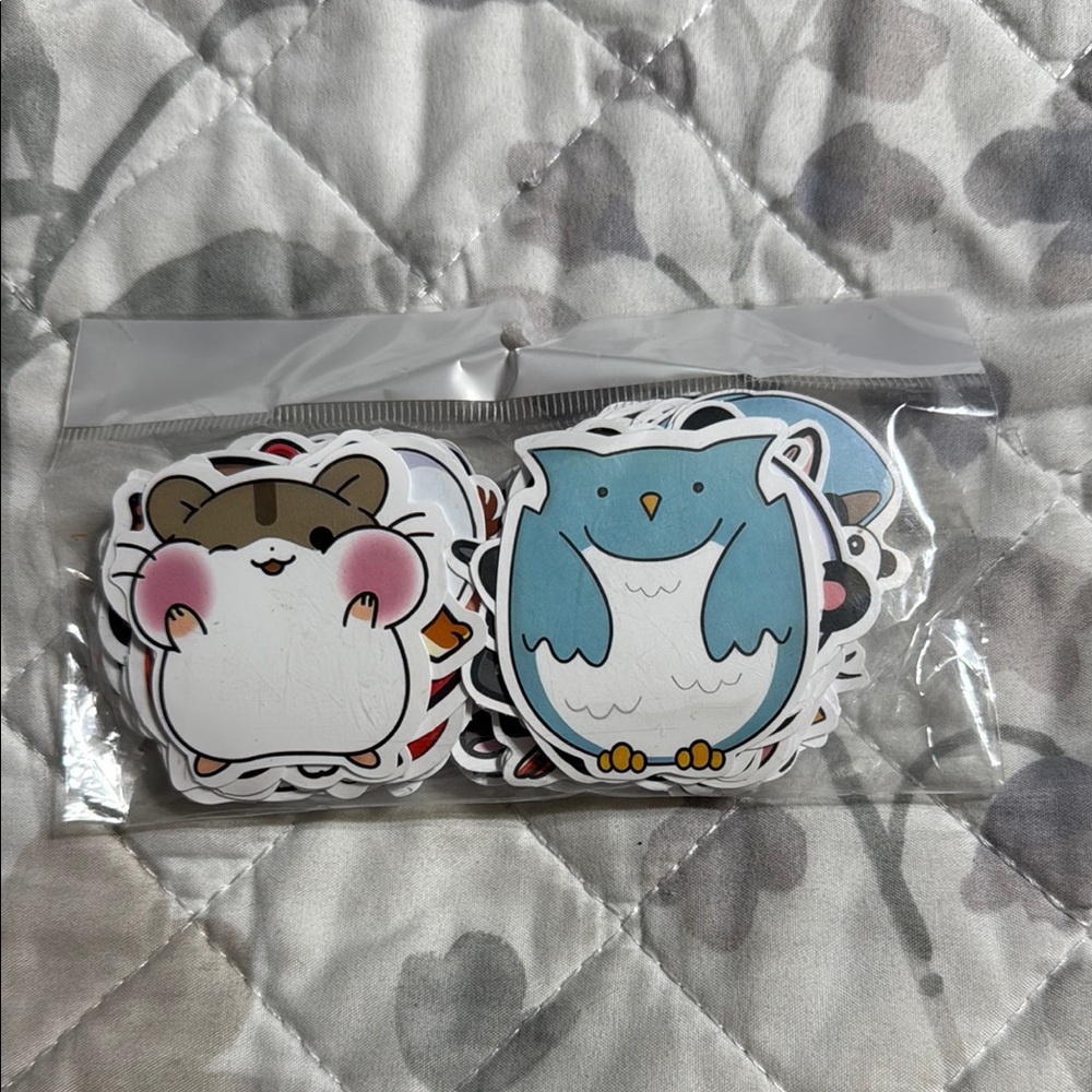 Cute Animal Stickers Pack